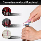 Professional Waiter Corkscrew Wine Openers Set, Heavy Duty Stainless Steel - Image 7