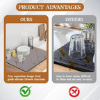 Dish Drying Mats for Kitchen Counter, Quick Dry Dish Rack Pad - Image 6