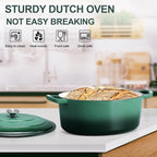 E-far 7QT Oval Dutch Oven Pot - Image 7