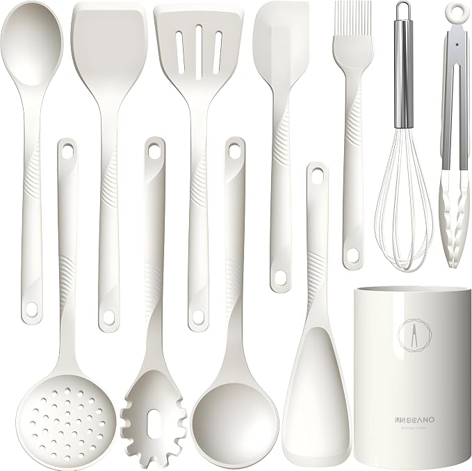Silicone Cooking Utensils Set by Unknown