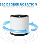 LIBODOUR Silverware Organizer Kitchen Utensil Holder 360°Rotating - Image 5
