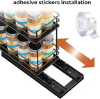 Mystozer Pull Out Spice Rack Organizer - Image 5