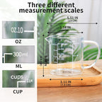 77L Glass Measuring Cup, High Borosilicate Glass Beaker - Image 4