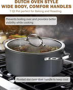 Cooks Standard Stock Pot Dutch Oven Casserole - Image 4