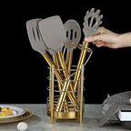 Gold Kitchen Utensils Set, Berglander 38 Pieces Non-stick Silicone Cooking - Image 9