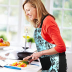 G2PLUS Cotton Vintage Damask Apron - Image 6