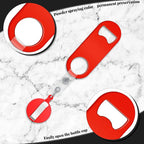 Honoson 8 Pieces Retractable Bottle Opener Bartender Flat Beer Opener - Image 3