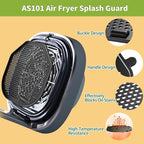 2 PCS Silicon Splatter Shield for Ninja Crispi Pro Air Fryer, Heat-Resistant - Image 4
