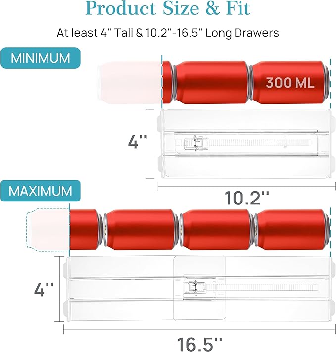 Vtopmart 12 Pack Drawer Dividers - Image 6