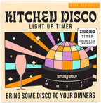 Gift Republic Kitchen Disco Light Up Timer – 60-Minute Countdown, Plays 2 Disco - Image 7