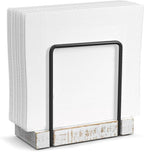 Napkin Holder for Table, Wood Iron Standing Napkin Dispenser for Dining Table by Wican