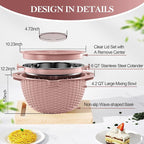 4-1 Strainer Bowl with Lid Set - Image 8