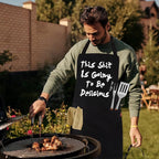 BBQ Funny Apron for Men, Chef Bib Apron - Image 7