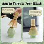 Clay&Fire Matcha Whisk Set, Ceramic Matcha Set, Matcha Bowl - Image 8