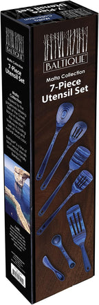 Totally Bamboo Baltique Malta Collection 7 Piece Cooking Utensil Set, Safe - Image 4