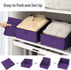 DIMJ Closet Storage Bins 8 Pack - Image 5