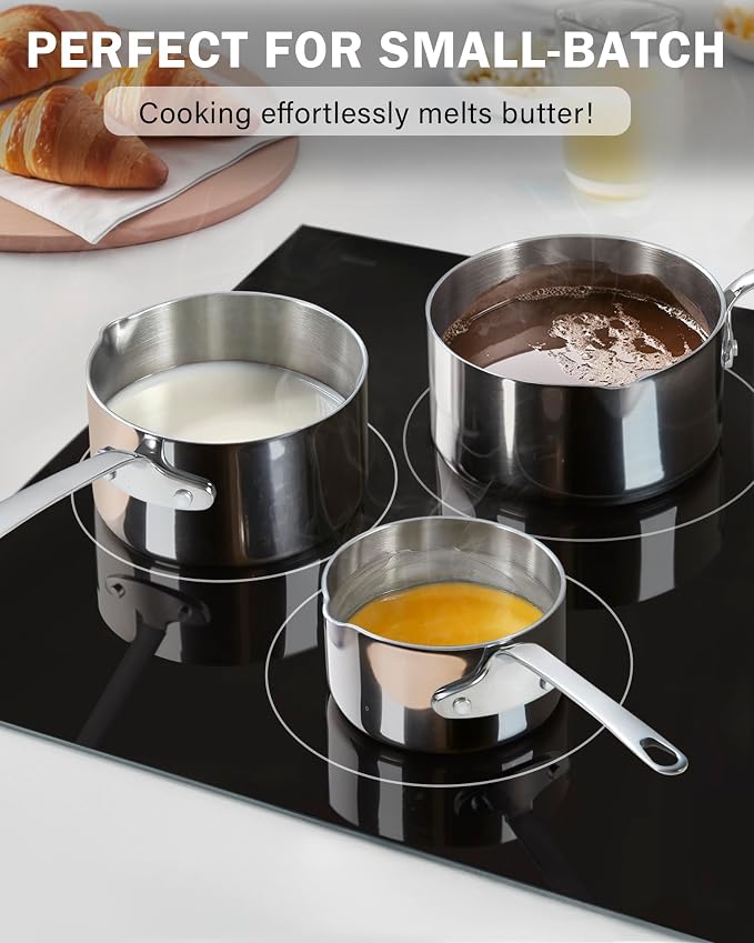 Cooks Standard Stainless Steel Butter Warmer 0.46 QT, 440ml Mini Butter - Image 7