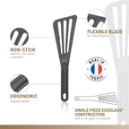 Matfer Bourgeat Exoglass® High Temperature Pelton Spatula - Image 3