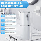 Fantictas Automatic Soap Dispenser, Touchless Hand Wall Mount Rechargeable 3 - Image 2