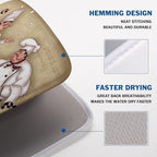 Fat Chef Dish Drying Mat For Kitchen Counter 18x24 Inch Microfiber Absorbent - Image 4