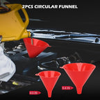 22-Piece No-Spill Coolant Filling Funnel Kit and Siphon Hose Pump, Radiator - Image 6