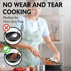 Wooden Spoons for Cooking 11 Pieces Set, High Quality Wooden Kitchen Utensil Set - Image 7