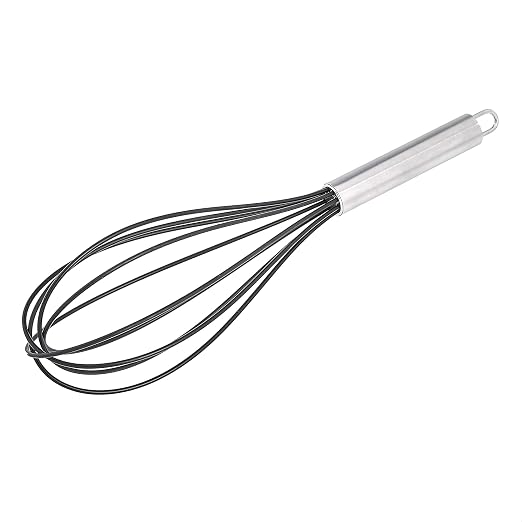 Amazon Basics Stainless Steel and Silicone Non-Stick Coated Whisk Set - Image 2