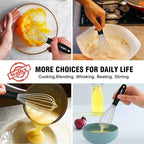 Walfos Mini Stainless Steel Whisk - Image 4