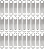 30 Pcs Flat Bottle Opener 7 Inch Stainless Steel Beer bottle Openers Heavy Duty by ZCYSRLQIN