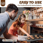Baking Pans Set, Nonstick Bakeware Sets, Oven Pans - Image 6