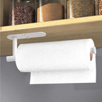 VAEHOLD Self Adhesive Paper Towel Holder Under Cabinet Mount, Wall Mounted - Image 3