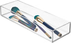 iDesign Clarity Plastic Drawer Organizer, Storage Container - Image 4