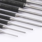 Roll Pin Punch Set with Storage Pouch, 9 Piece Steel Removal Tool Kit - Image 7