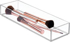 iDesign Clarity Plastic Drawer Organizer, Storage Container - Image 5