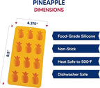 HIC Kitchen Silicone Pineapples Ice Cube Trays, Each Tray Makes 12 Pineapples - Image 6
