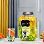 1-Gallon Glass Beverage Dispenser, Accguan Drink Dispenser - Image 5