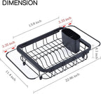 TOOLF Expandable Dish Drying Rack Over The Sink Adjustable Dish Rack in Sink Or - Image 6