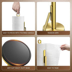 theaoo Heavy-Duty Stainless Steel Paper Towel Holder - Image 5