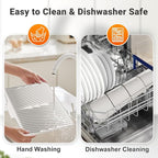 Silicone Dish Drying Mat for Kitchen Counter, Dish Drying Pad, Non-Slip Drain - Image 5