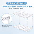 Stackable Water Bottle Organizer - Image 4