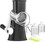 Ourokhome Rotary Cheese Grater Hand Crank, Kitchen Shredder Speed Mandolin by Ourokhome