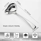 Comicfs 2 Pack Gravy Ladle, 18/10 Stainless Steel Sauce Ladle - Image 3