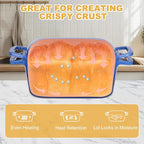 Enameled Dutch Oven for Sourdough Bread Baking, 3.6QT Oval Cast Iron Bread Pan - Image 6