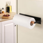 KES Magnetic Paper Towel Holder, Wood & Metal Paper Towel Roll Holder - Image 6