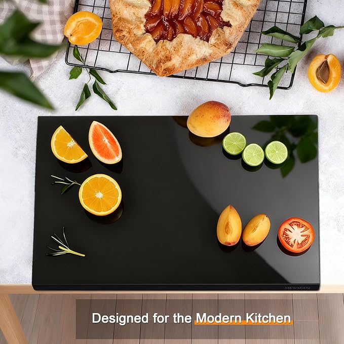 Black Cutting Boards for Kitchen, Acrylic Cutting Board - Image 7
