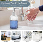 Topsky Stripe Glass Soap Dispenser - Image 6