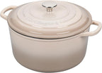 VORRINGARD Enameled Cast Iron Dutch Oven Pot - Image 6