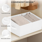 DIMJ Large Closet Shelf Organizer Bins 6 Packs - Image 4
