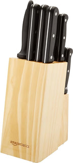 Amazon Basics 14-Piece High Carbon Stainless Steel Kitchen Knife Set - Image 5