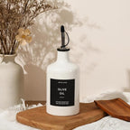HOMCDALY Ceramic Olive Oil Dispenser Bottle, 16oz Oil Dispenser Bottle - Image 7